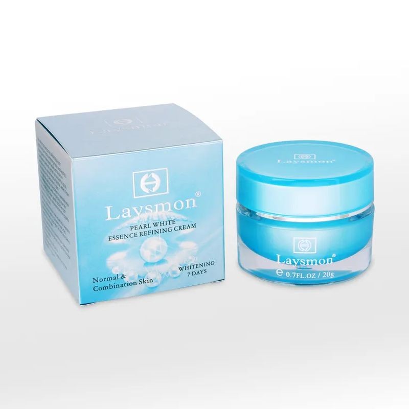 New Laysmon Pearl White Essence Refining Cream - skin care product