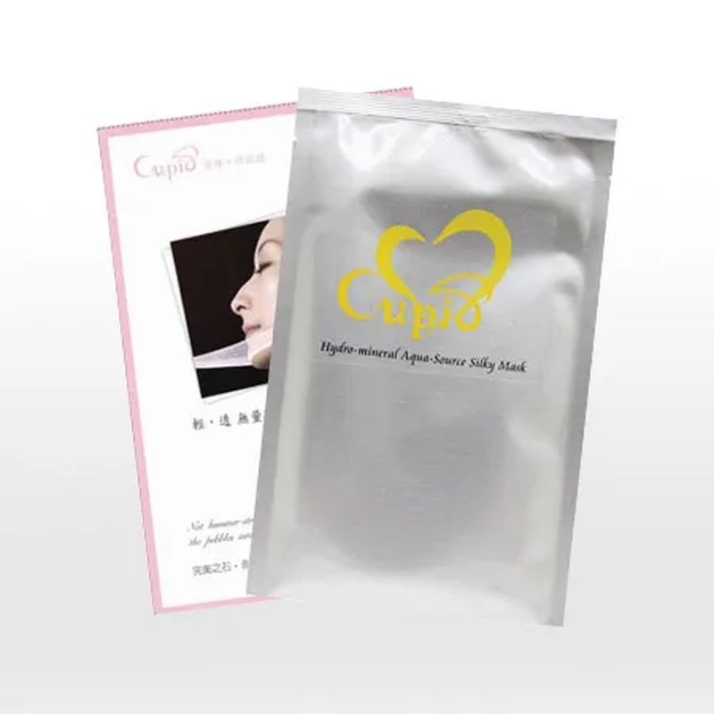 New Cupid HYDRO-MINERAL AQUA-SOURCE SILKY MASK-FIRMING (YELLOW)