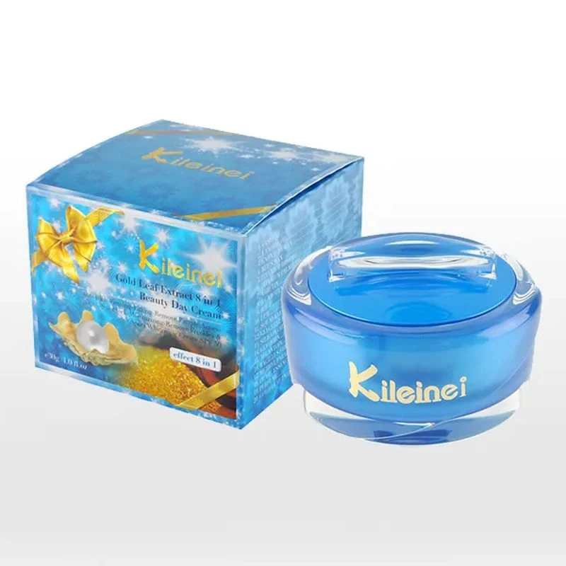 Kileinei®Chiết xuất lá vàng Kem dưỡng ban ngày 8 trong 1 làm đẹp Chống lão hóa Giàu dưỡng chất Làm săn chắc Nâng cơ Loại bỏ mụn trứng cá Chống nắng Dưỡng ẩm Loại bỏ